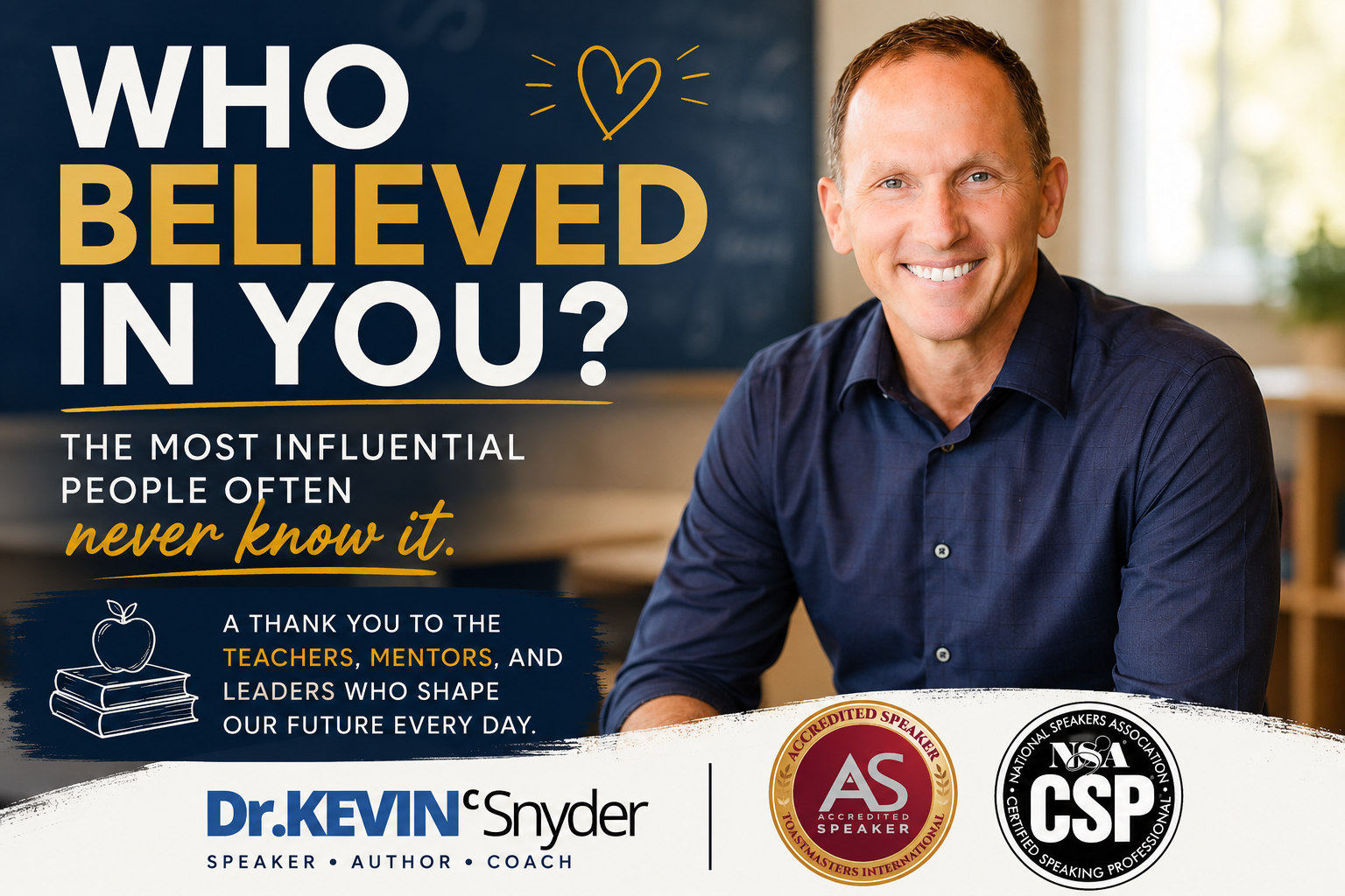 The Most Influential People Often Never Know It